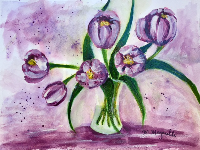 Tulips Bouquet - ORIGINAL